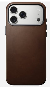 Nomad Traditional Leather Case Iphone 17 Pro Max Brown