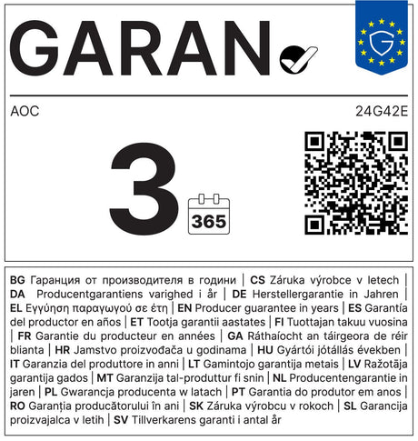 EAN 4038986642583 - AOC G4 24G42E pantalla para PC 60,5 cm (23.8") 1920 x 1080 Pixeles Full HD LCD Negro imagen 13