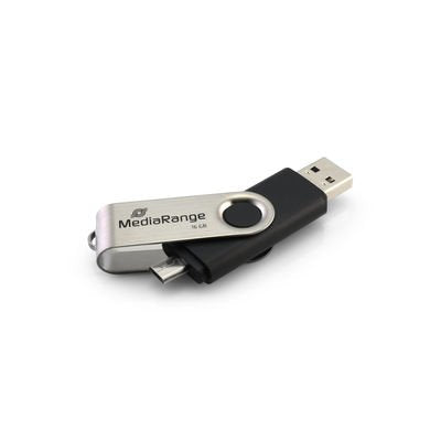 Pendrive Mediarange 32 Gb Usb Combo + Micro Usb