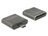 Delock 91498 Usb Type-C Sdhc / Sdxc Lector De Tarjetas De Ranura Simple Uhs-Ii / Mmc
