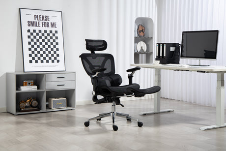 EAN 5901443391562 - Activejet YK848 BK silla de oficina y de ordenador Asiento de malla Respaldo de malla imagen 46