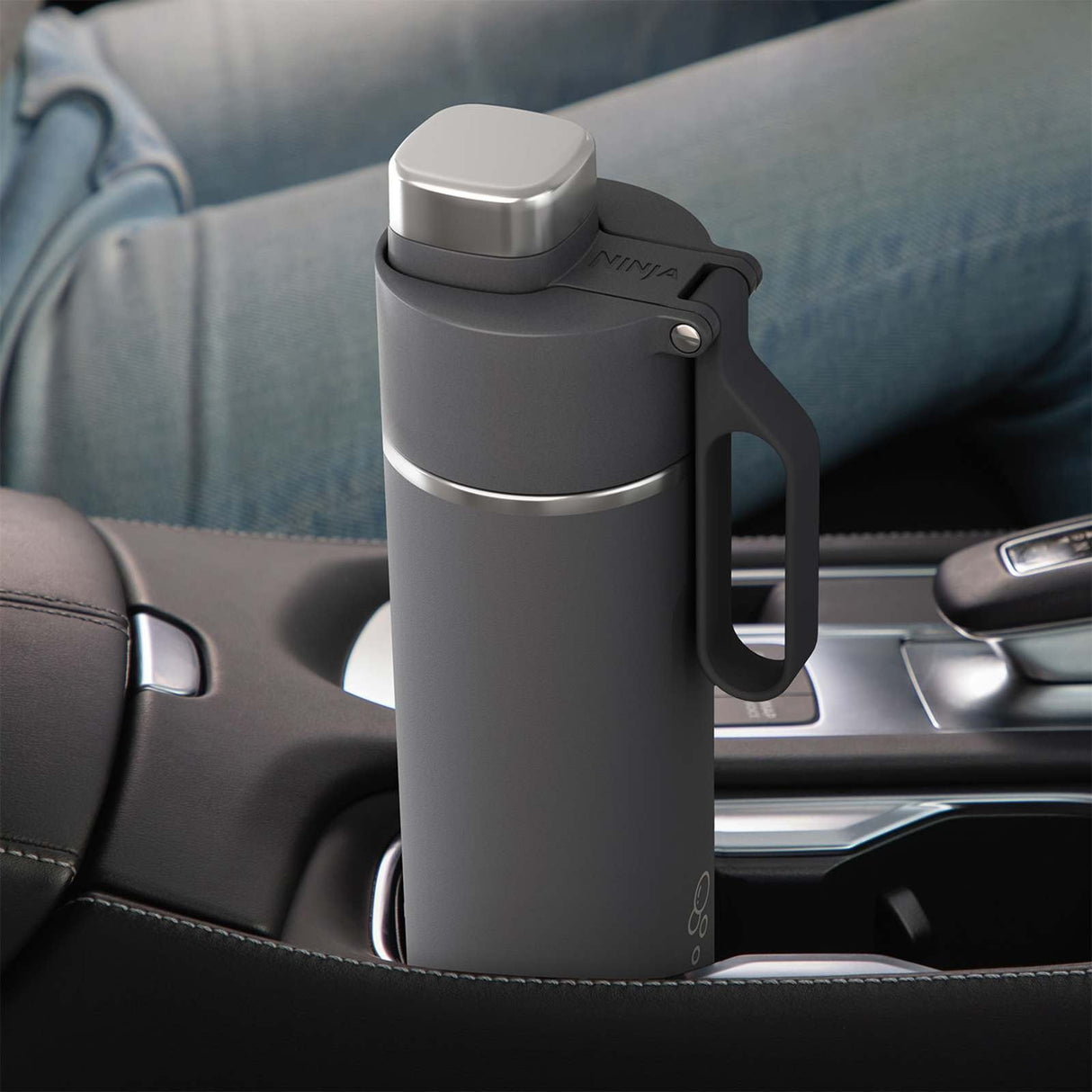 Termo Ninja Trinkflasche 530ml -Gris