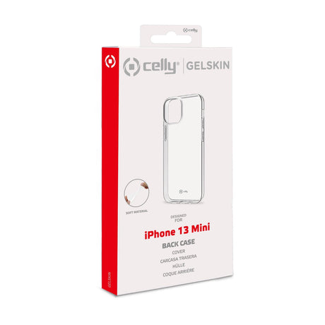 EAN 8021735190240 - Celly GELSKIN Apple iPhone 13 Mini funda para teléfono móvil 13,7 cm (5.4") Transparente imagen 5