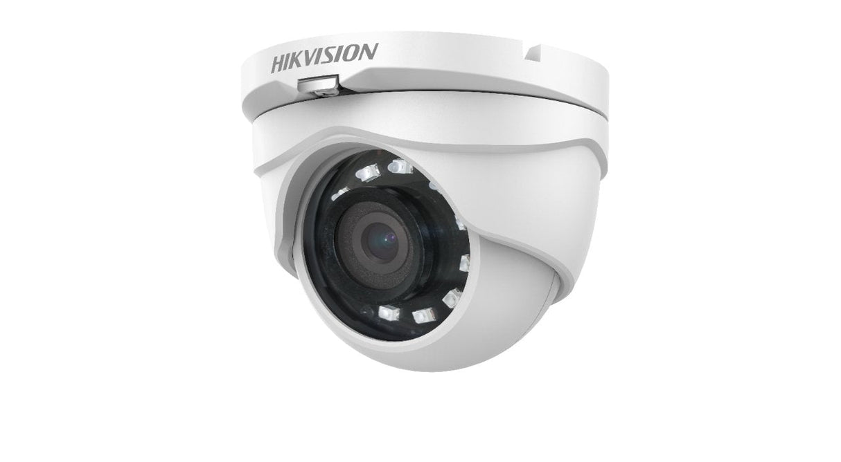 Hikvision Cámara Hd Turret 2m 3.6mm Ir25 Ip67 12v 4en1. Metal