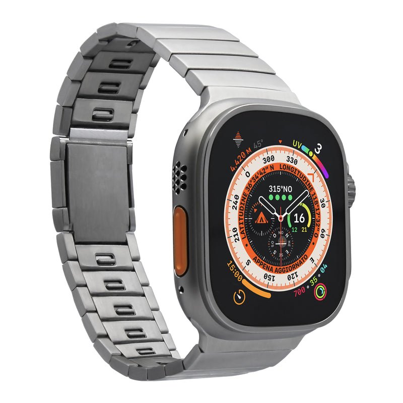 Puro Titan Armband Apple Watch Ultra/Ultra 2 Titanium