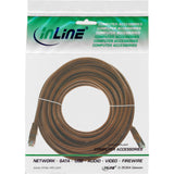 Cable De Red Inline Sf/Utp Cat.5e Marrón 5m