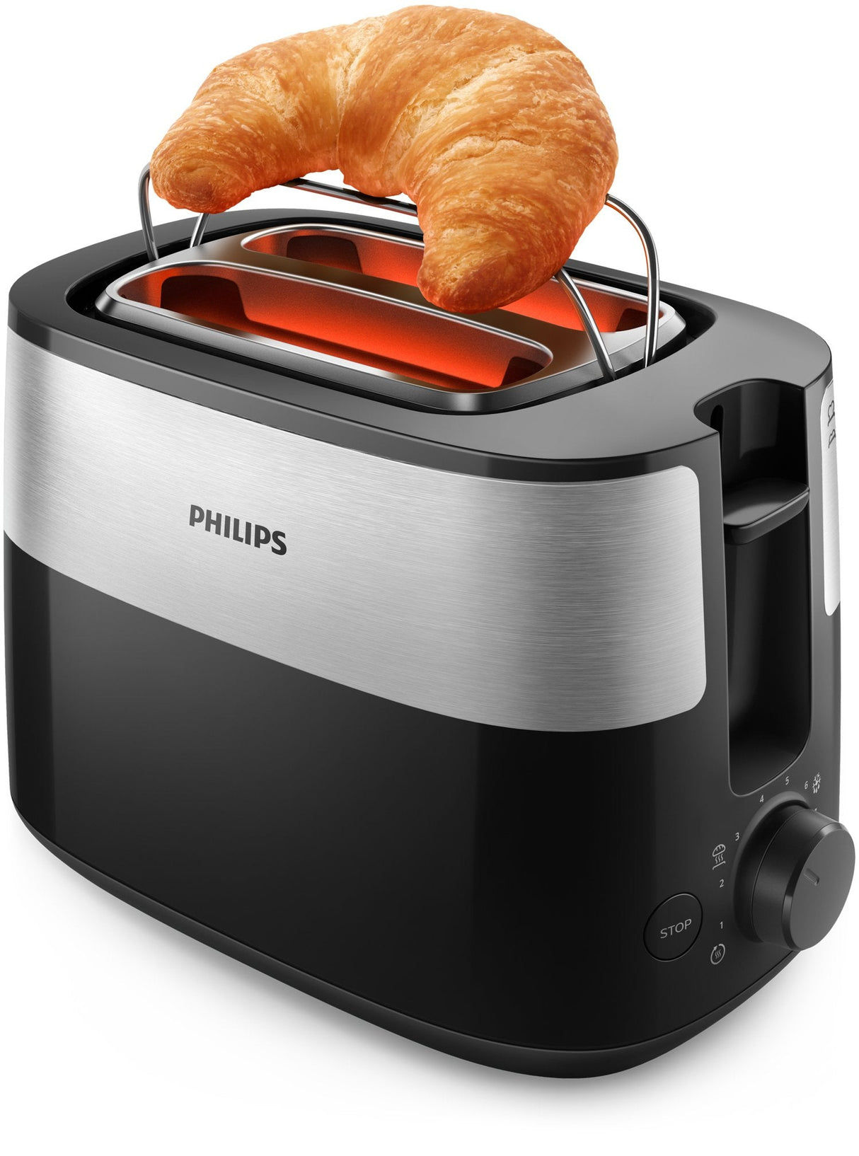 EAN 8710103867951 - Philips Daily Collection HD2516/90 tostadora 8 2 rebanada(s) 830 W Negro imagen 3