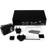 EAN 0065030837545 - StarTech.com SV431DPUA interruptor KVM Negro imagen 4
