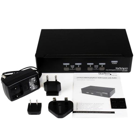 EAN 0065030837545 - StarTech.com SV431DPUA interruptor KVM Negro imagen 4