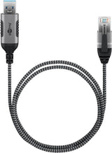 EAN 4040849743931 - Goobay 74393 cambiador de género para cable USB 3.0 type A RJ45 Negro, Plata imagen 4