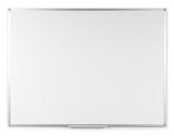 Bi-Office Ayda Pizarra Blanca Melaminada Doble Cara 900x600mm - Permite Colocacion Vertical U Horizontal - Marco De
