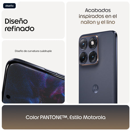 EAN 8033779085277 - Motorola edge 70 fusion 17,2 cm (6.78") SIM doble Android 16.0 5G USB Tipo C 8 GB 256 GB 5200 mAh Negro imagen 10