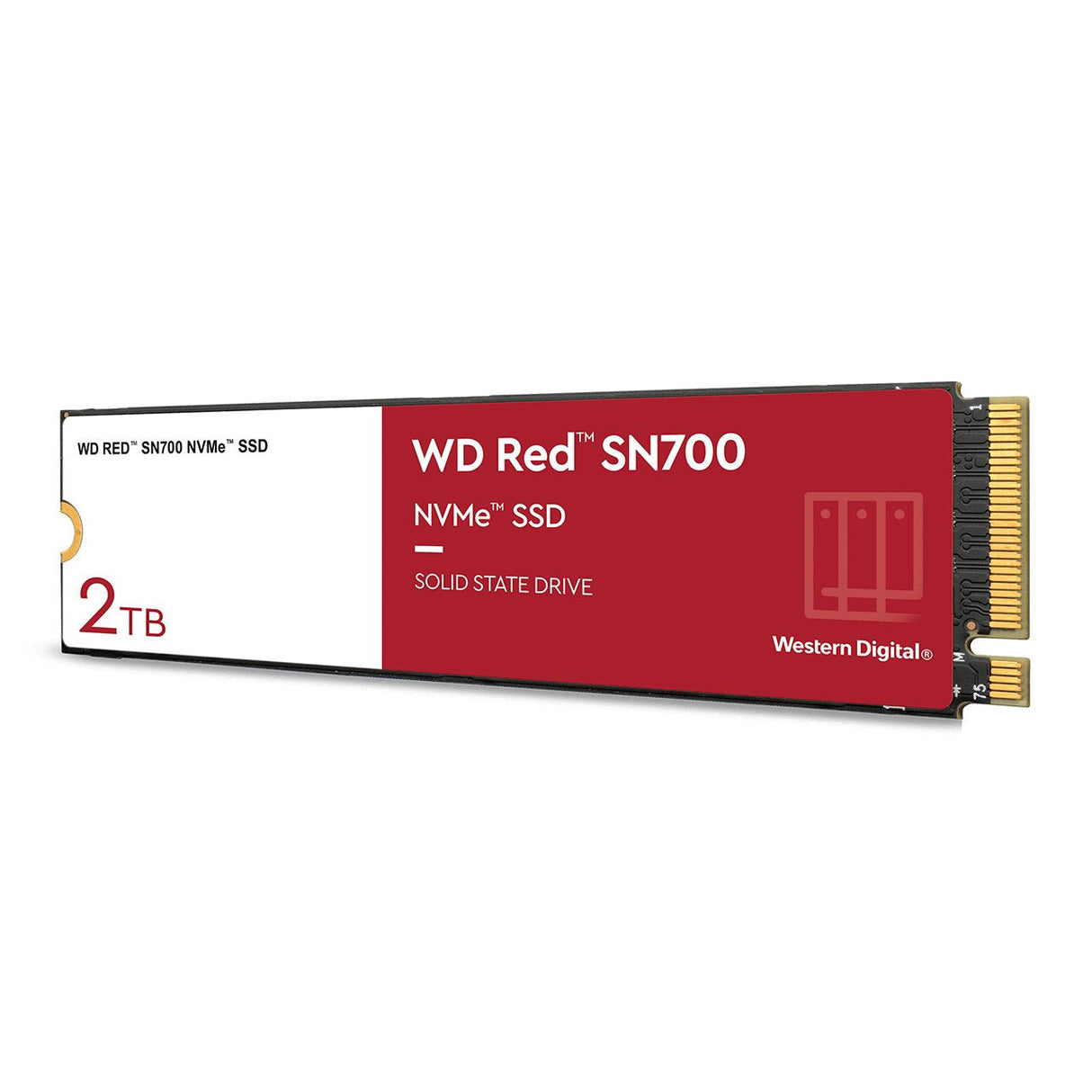 Disco Ssd Western Digital Red Sn700 Nas Wds200t1r0c 2tb Nvme Gen3