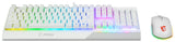 EAN 4719072813895 - MSI VIGOR GK30 COMBO WHITE US teclado Ratón incluido Juego USB QWERTY Italiano Blanco imagen 4