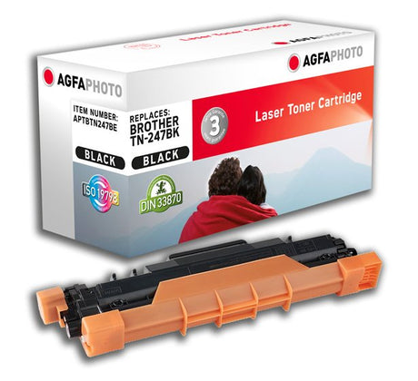 EAN 4250164857552 - AgfaPhoto APTBTN247BE cartucho de tóner 1 pieza(s) Compatible Negro imagen 1