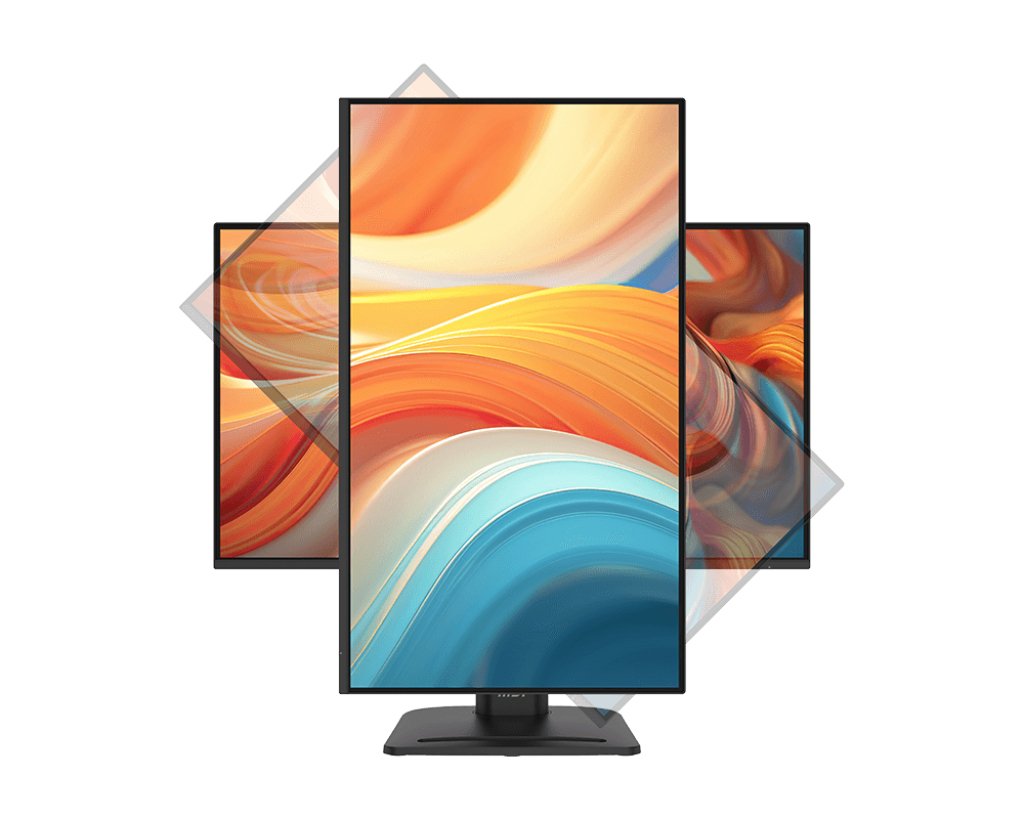 Msi Pro Mp275pg E14 27" Ips Fhd 144hz 300cd M2 4ms D-Sub Hdmi Dp Pivot Speakers