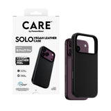 Panzerglass Care Solo Vegan Leather Case Negro W. Magsafe Iphone 18 Pro/ 17 Pro