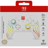 Turtle Beach Afterglow Blanco Mando De Juego Rgb Inalámbrico Para Nintendo Switch 2