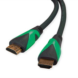 Roline Verde Atc 8k Hdmi Ultra Hd Cable Mit Ethernet, St St, Schwarz, 1 M