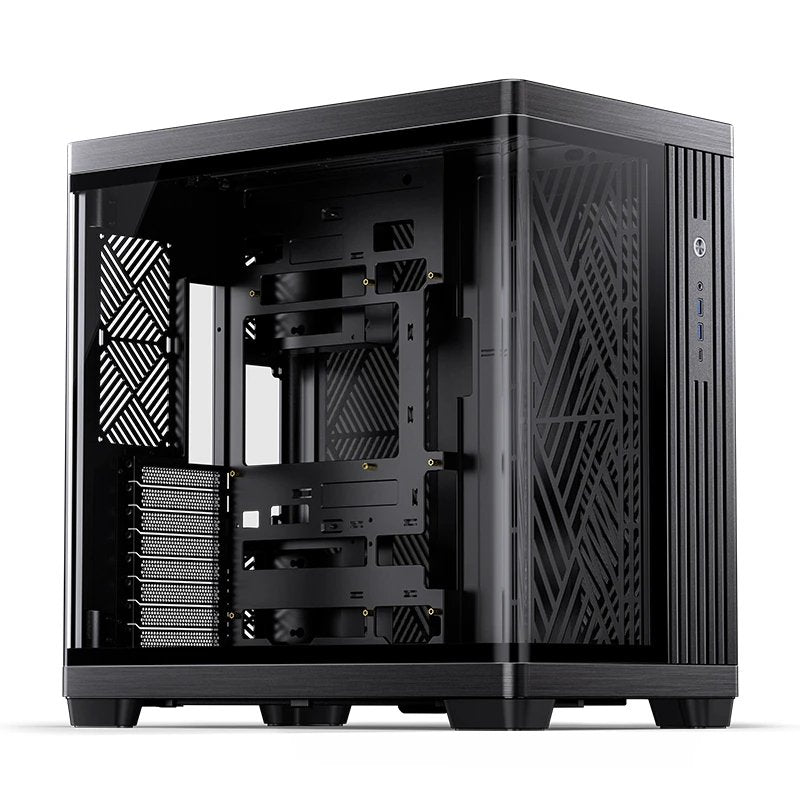 Jonsbo Tk-4 Gehäuse, Midi-Tower, Atx, Tempered Glass - Schwarz