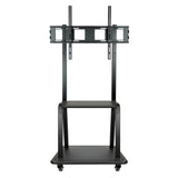 EAN 8433281008427 - TooQ FS20100M-B soporte para monitor 2,54 m (100") Piso Negro imagen 2