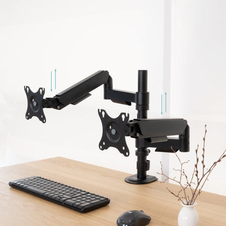 EAN 8433281016477 - TooQ DB1533TNR-B soporte para monitor 81,3 cm (32") Escritorio Negro imagen 4