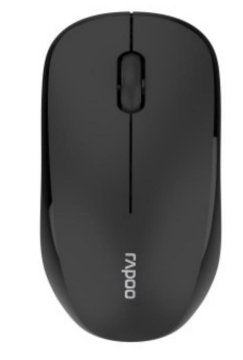 Ham  - Hama Rapoo 1310 Silent Ratón Multi-Mode Negro