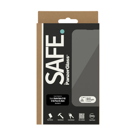 EAN 5711724953446 - PanzerGlass SAFE. by ® Screen Protector Xiaomi Redmi Note 12 5G | 12 4G | Poco X5 | Ultra-Wide Fit Protec imagen 3