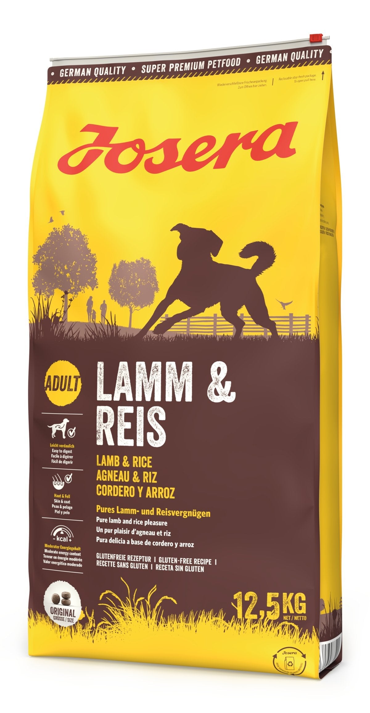 Karma Sucha Para El Perro Josera Lamm&Reis 12,5kg