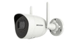 Cámara Ip Hikvision Ds-2cv2041g2-Idw(E) F2.8 Bullet, 4mp, Wifi, Fov95, H265, Ir Hasta 30m, Ip66, Blanca