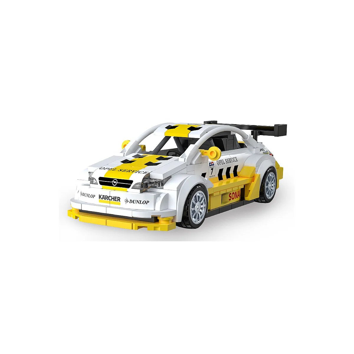 Jamara Cada Opel Amra V8 Coupe 1:24 Blanco Bricks
