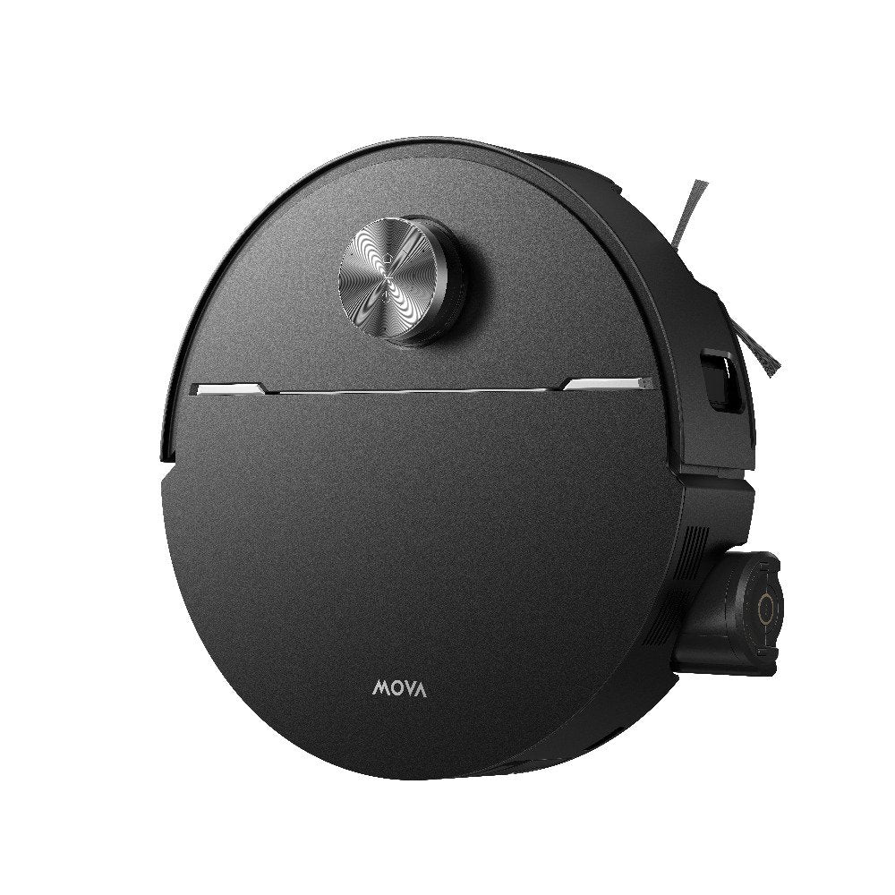 Mova Z70 Ultra Roller Complete Negro Robot Aspirador Y Friegasuelos Con Estación De Limpieza