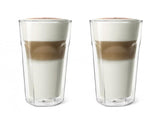 2 Vasos Latte Macchiato De Doble Pared Leopold Vienna Lv01516