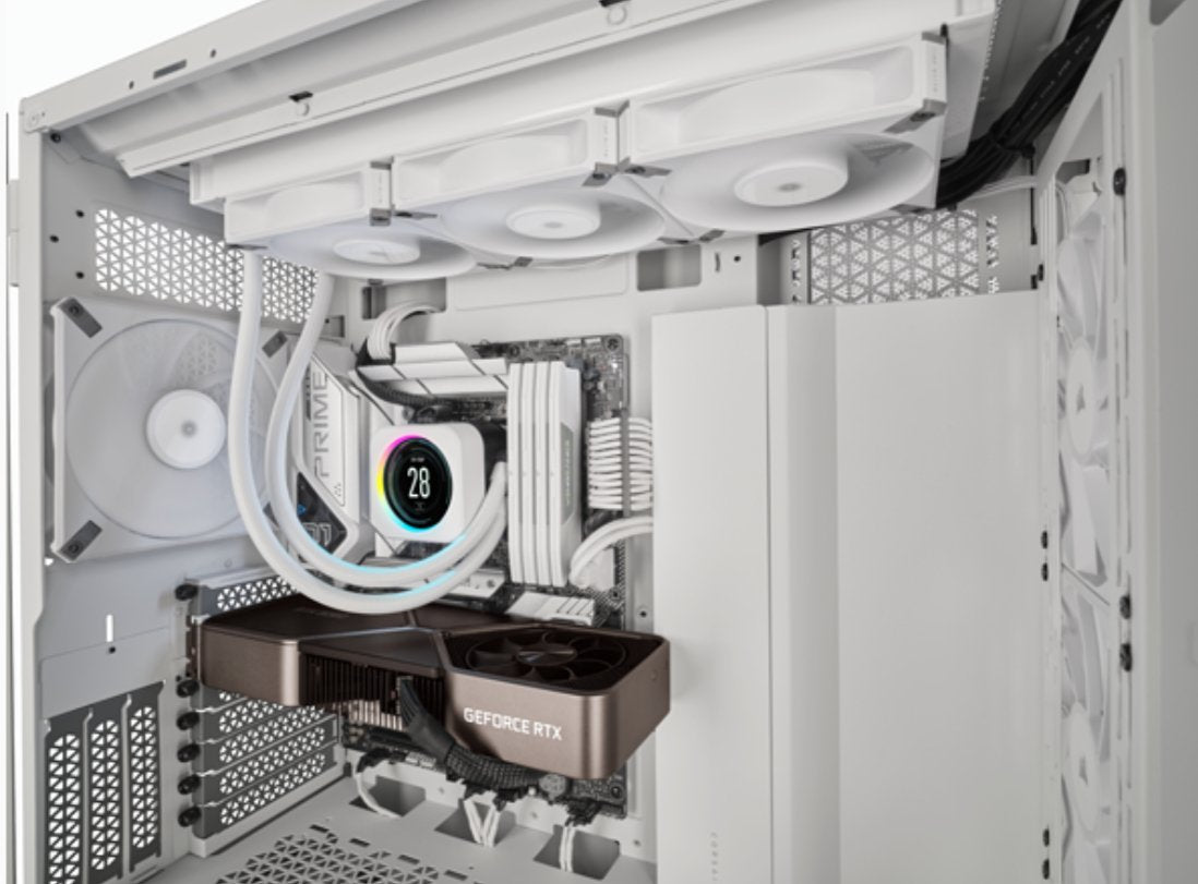 Ventilador Corsair 120*120*25 Af120 Elite Fluid Dynamic White