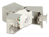 Keystone Modul Rj45 Buchse > Lsa Cat.6a Stp Kompakt 24 Stück