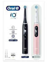 Cepillo Oral-B Io 6 Adulto  Dental Giratorio Negro, Rosa