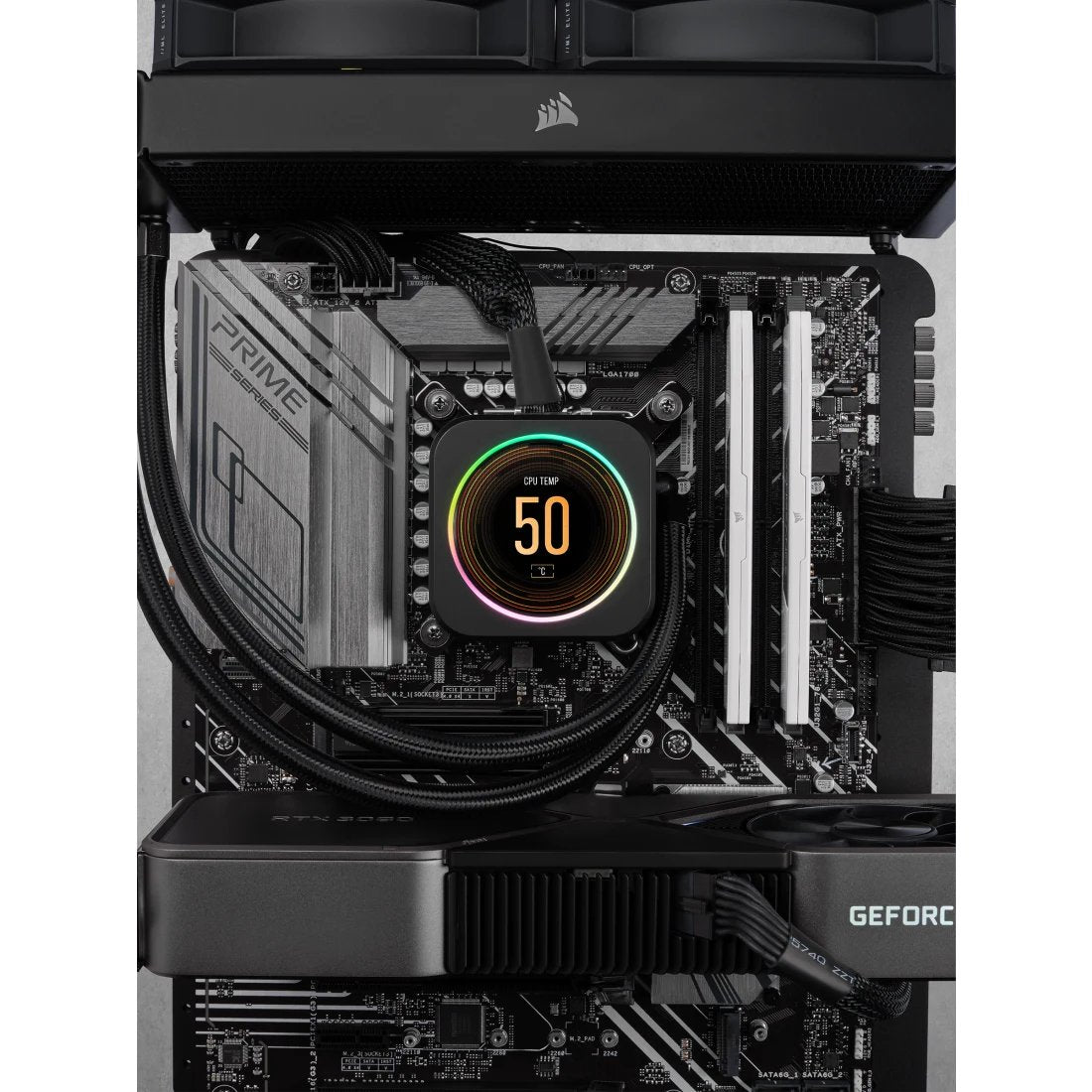 Memoria Corsair Vengeance Rgb Cmk48gx5m2b6000c30w  48 Gb 2 X 24 Gb Ddr5 4800 Mhz