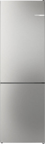 Bosch Home Kgn362laf Serie 4, Combinación De Frigorífico Y Congelador Plateado Kgn362laf