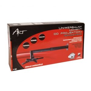EAN 5907078658605 - ART P-103 montaje para projector Pared/techo Negro imagen 2