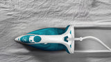 EAN 3121040075692 - Tefal EasyGliss Plus FV5718 plancha Plancha vapor-seco Suela de Durilium 2400 W Turquesa, Blanco imagen 6