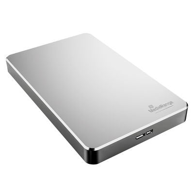 Mediarange Usb 3.0 Hdd 1tb Disco Duro Externo 1000 Gb Plata