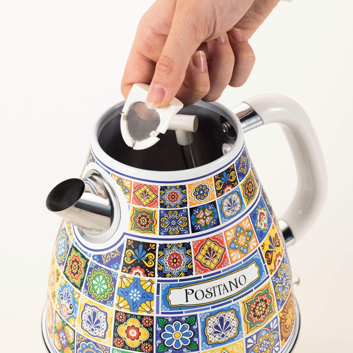 Tetera Ariete 2869/0p Eléctrica 1,7 L 2200 W Multicolor, Amarillo