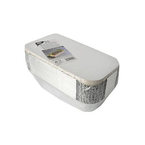 Starpak Aluschalen Con Tapa 1500 Ml Plateado