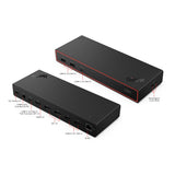 EAN 0195892147145 - Lenovo ThinkPad USB4 Dock 5000 (with 135W Adapter) Alámbrico Negro imagen 7