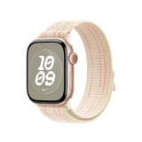 Apple 42mm Starlight/Pink Nike Sport Loop