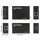 EAN 0766623207461 - Manhattan 207461 extensor audio/video Transmisor y receptor de señales AV Negro imagen 7