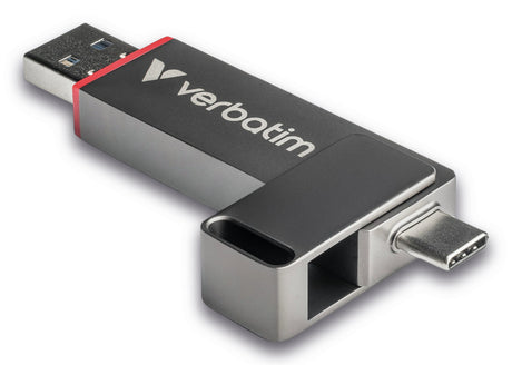 EAN 23942320401 - Verbatim Dual QuickStick unidad flash USB 128 GB USB Type-A / USB Type-C 3.2 Gen 1 (3.1 Gen 1) Gris imagen 1