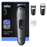 Braun Aio3500 All-In-One Trimmer, Black