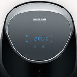 EAN 4008146029554 - Severin FR 2445 freidora Sencillo 5 L Independiente 2000 W Freidora de aire caliente Negro, Metálico, Pla imagen 3