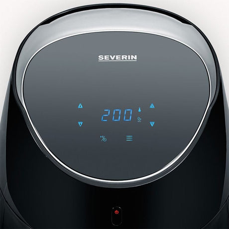 EAN 4008146029554 - Severin FR 2445 freidora Sencillo 5 L Independiente 2000 W Freidora de aire caliente Negro, Metálico, Pla imagen 3